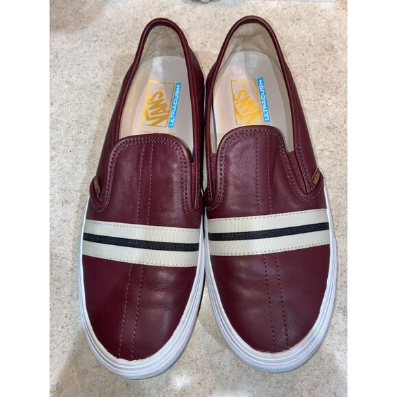 VANS The General NY UltraCush Leather Sneakers Men\'s 9 Sz 10.5 Very RARE main image 7